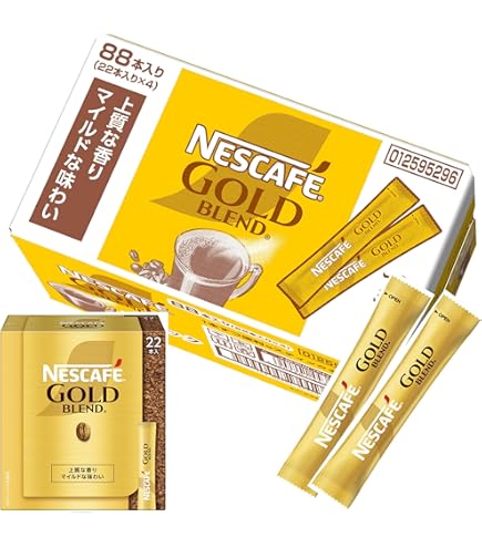 Amazon.co.jp: ネスカフェ ゴールドブレンド スティックコーヒー 10本